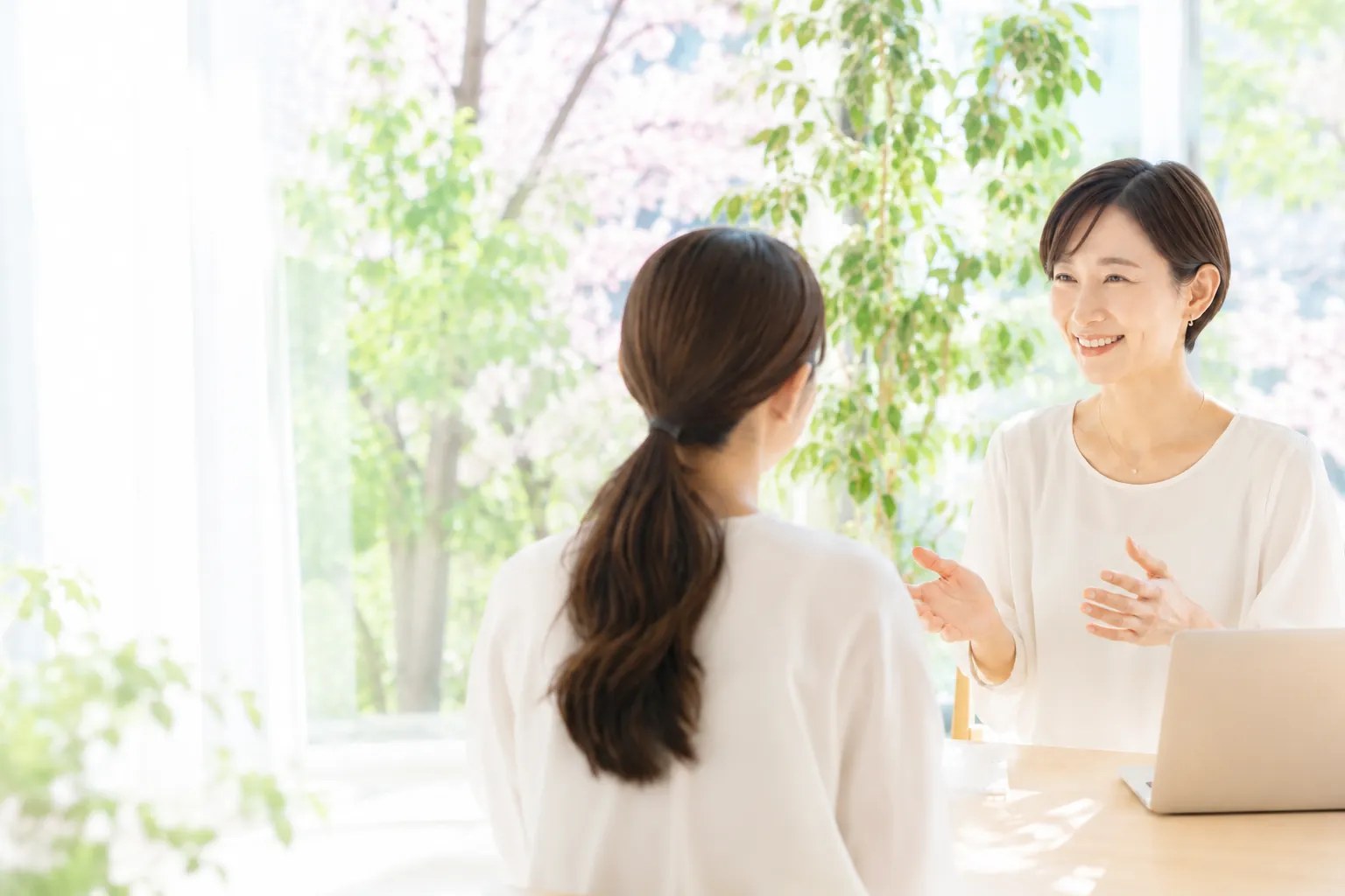 個別相談の様子
