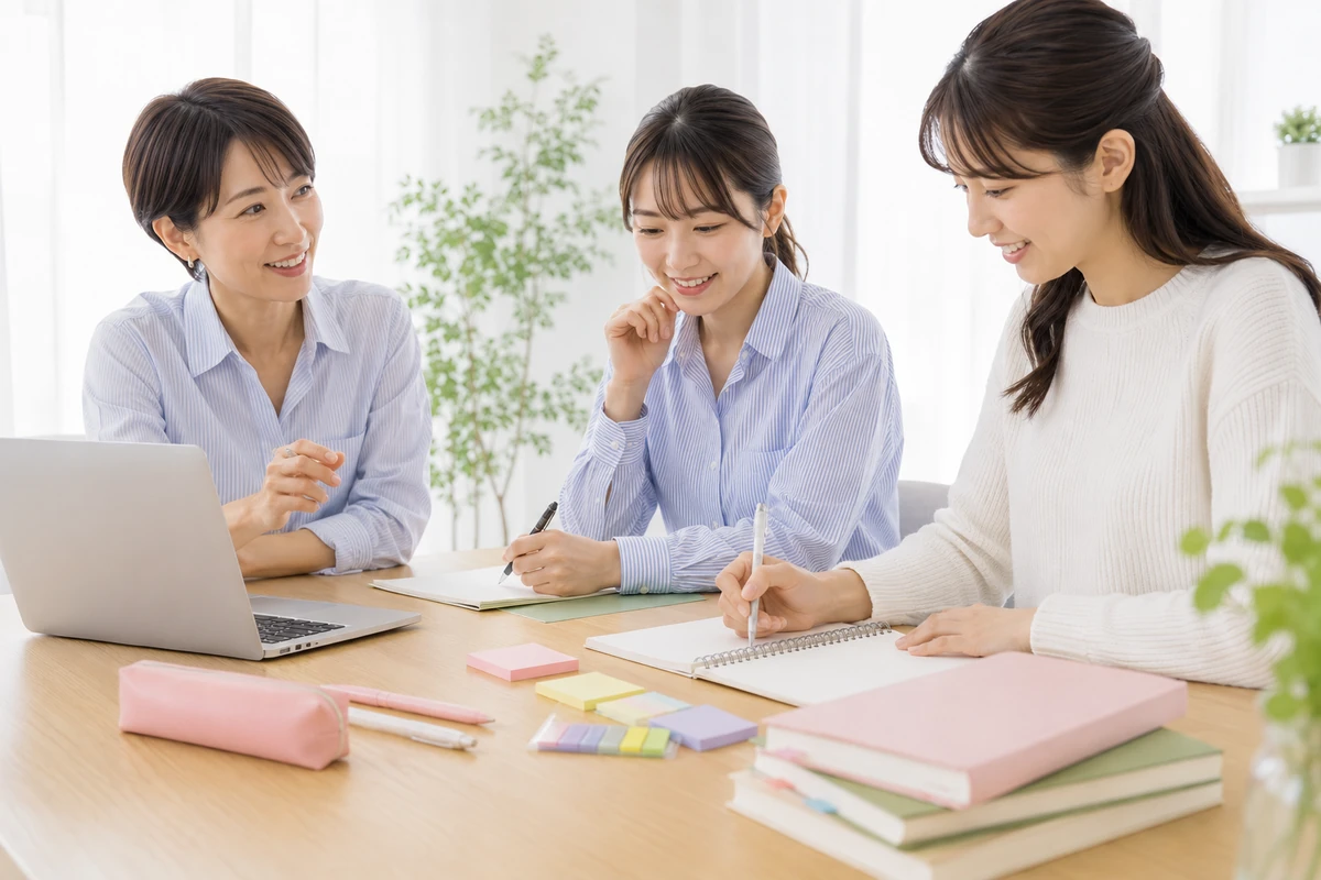 明るい教室で学ぶ資格講座
